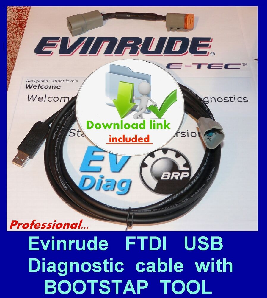 evinrude etec diagnostic software download