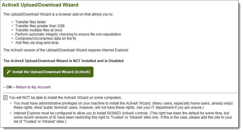 moveit download wizard